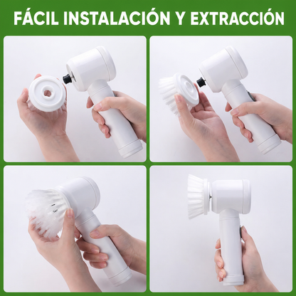 Limpiador Eléctrico con Recambios